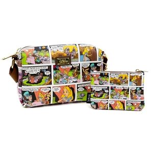Disney Alice in Wonderland Comic Crossbody Bag & Coin Purse Set